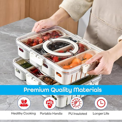 Multi Compartment Food Storage Box