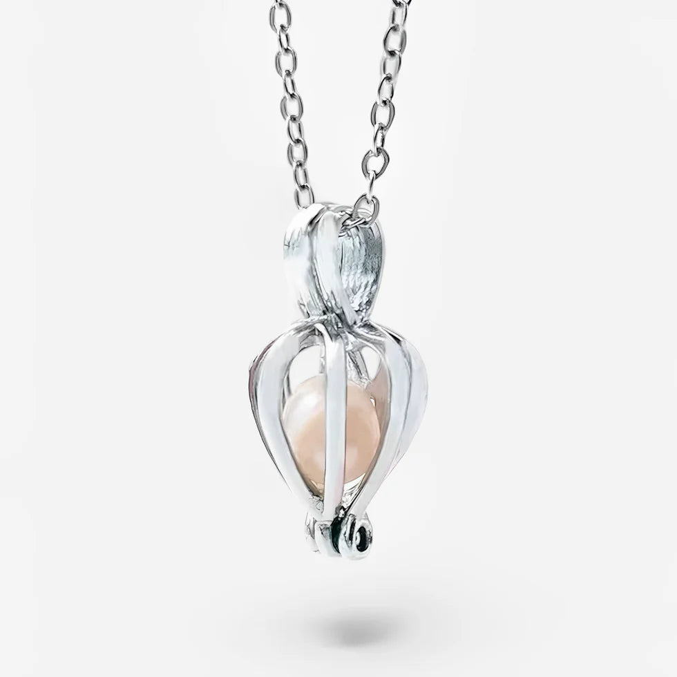 Wish Pearl Necklace (FREE Earrings & Ring)